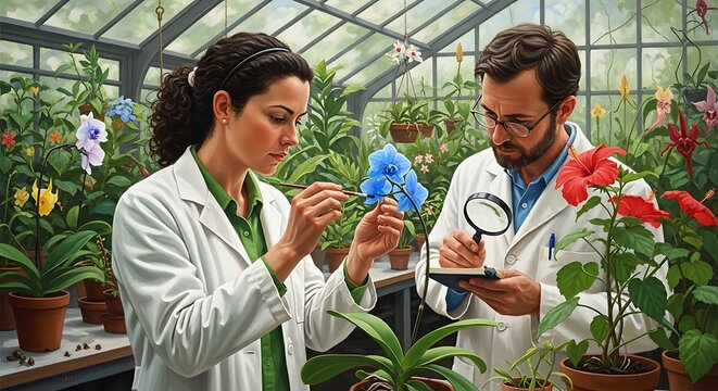 Botanical Science Duo.