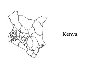 Administrative Map of Kenya