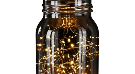 Fairy Lights Glow A Jar of Enchantment and magical lights