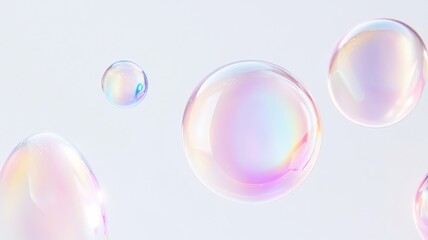 Holographic blobs floating in isolated minimalist background