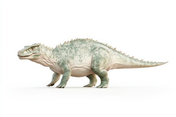Realistic dinosaur sceli depiction for educational and decorative design