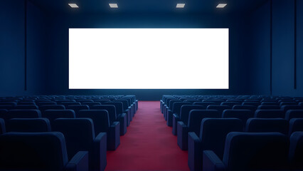 Fototapeta premium An image of movie theater.