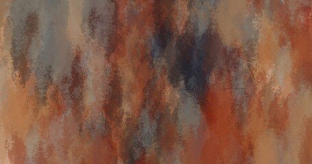 Modern retro autumn abstract background with soothing pastel hues of blue, pumpkin orange, and grey. Ideal for seasonal backgrounds and fall-themed artwork.