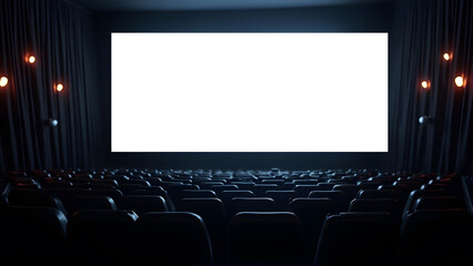 Obraz premium An image of movie theater.