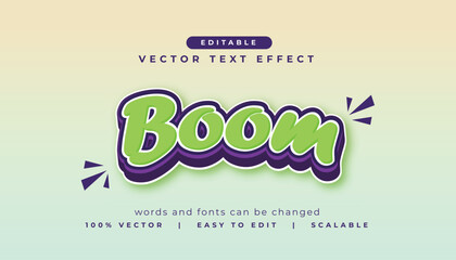 toon editable text style effect mockup
