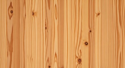 Light Brown Wooden Planks with Knots and Grain Patterns, Vertica