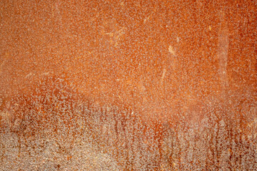 Corrosion of black metal as an abstract background.
