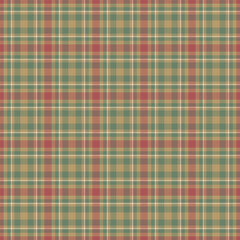 Classic plaid pattern in earthy tones. A versatile background for festive designs, textiles, or heritagethemed projects. Seamless, repeating texture.