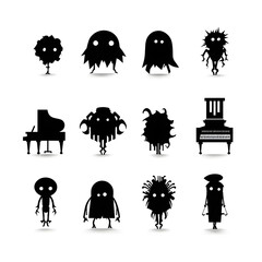 Funny & Creepy Germ Emoji Set | Microscopic Monsters in Emoji Form | Germs, Viruses & Bacteria Emoji Pack | Gross Yet Cute Emoji Creatures | Emoji for Health and Illness Topics | Digital Germs for Edu