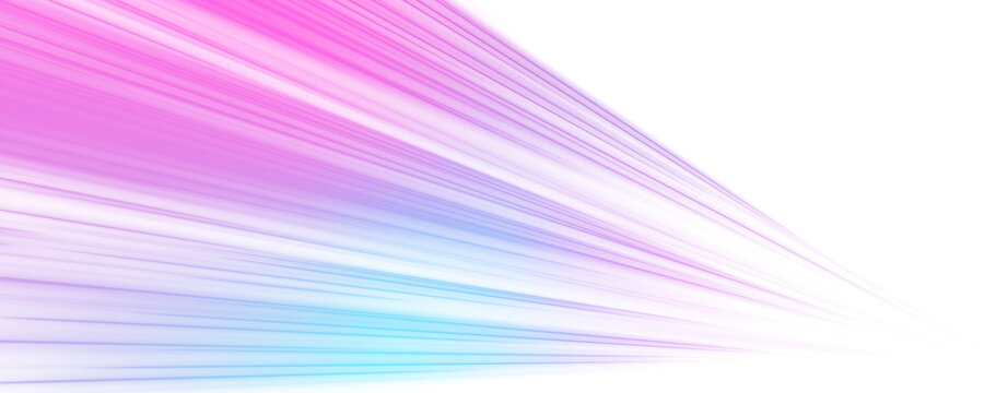 Neon streaks carve sharp curves in the darkness, resembling high-speed highway lanes. The vibrant colors contrast with the black background. The feeling of velocity is electric. PNG