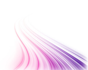 he night highway glows with bright streaks of electric purple and pink, racing past the viewer. Motion blur creates a sense of dizzying speed. The city never sleeps. PNG