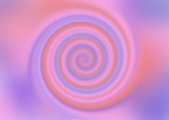 A mesmerizing swirl of pastel hues creates a dreamy and ethereal visual experience, blending soft pinks, purples, and oranges in a harmonious dance of color isolated on transparent background
