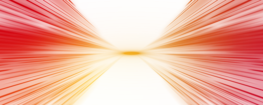 Abstract neon rays fan out in colorful beams, resembling high-speed light bursts. Each streak vibrates with kinetic energy. The image embodies futuristic velocity. PNG