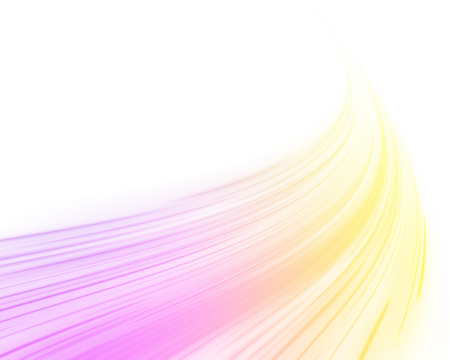 Smooth curved lines of glowing light flow seamlessly, resembling futuristic highways of color. The blend of neon tones creates depth and motion. A journey through digital space. PNG - Powered by Adobe