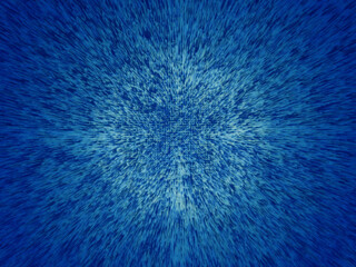 Abstract blue lines and a grid create a sense of movement and depth suitable for technology communication or futuristic digital design concepts