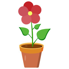 Flower Pot Vector