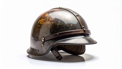 Obraz premium Helmet isolated on white background high quality realistic