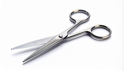 Obraz premium Surgical scissors isolated on white background high quality realistic