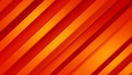 Diagonal red-orange stripes