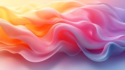 Obraz premium Abstract Flowing Colors Gradient Smooth Waves Texture