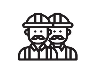 Professional Labour Day Icon In Modern Elegant Minimal Vector Design