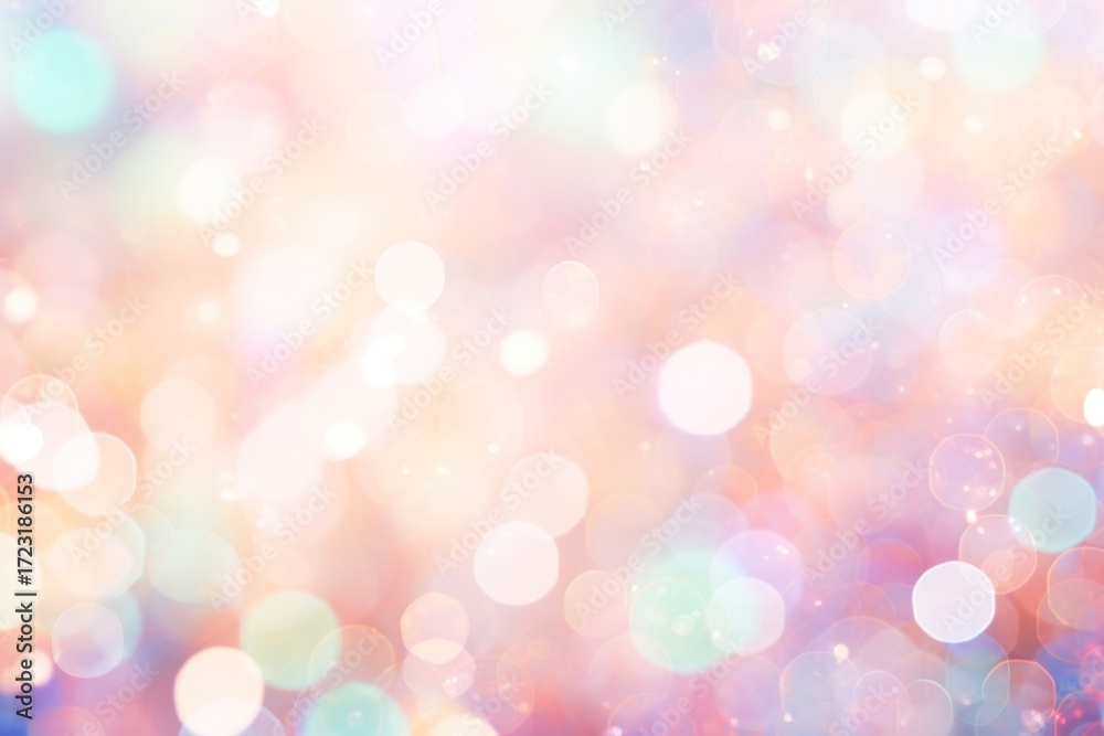 Wall mural new year pattern bokeh effect background backgrounds glitter illuminated.