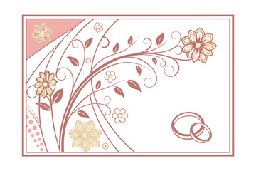 Minimalist Modern Wedding Invitation Card with Timeless Design