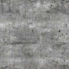 Fototapeta premium Seamless photorealistic texture of an aged gray cement wall or floor surface.