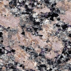 Seamless polished granite texture with speckled gray black and pink patterns.