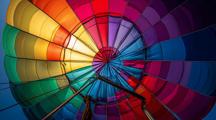 Obraz premium Colorful abstract spiral design