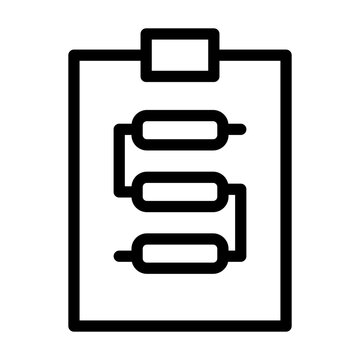 planning line icon