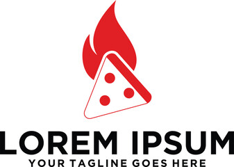 Grill pizza House logo design