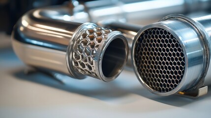 Exhaust components detail
