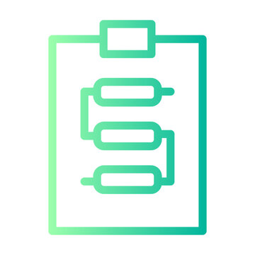 planning gradient icon