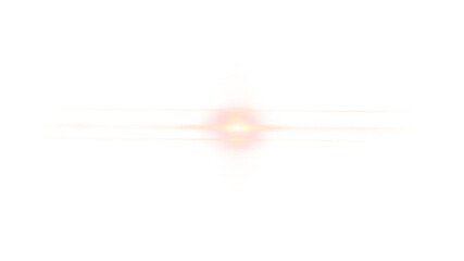 Beautiful Lens Flare Glowing Streaks Light Effect