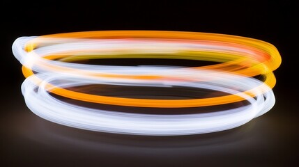 Abstract neon glow background with festive mood captured on DSLR, 35mm lens, soft gradients of color with gentle blur and natural illumination