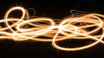 Abstract neon arcs and dots photographed using DSLR, 70mm lens, micro contrast on edges under balanced ambient lighting