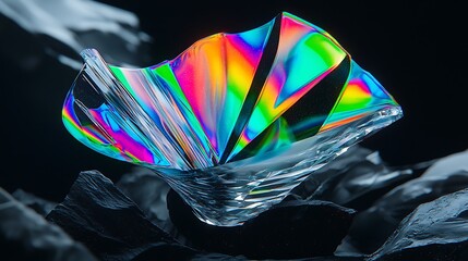 Radiant glitter pattern photographed with DSLR, 50mm lens, micro contrast on highlights and soft edges in natural light