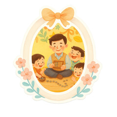 Illustration of Vietnamese Teachers' Day