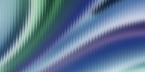 Abstract gradient of cool blue and green tones with shimmering light effects creating a serene digital background texture