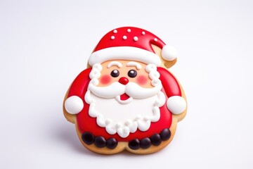 Fototapeta premium Christmas cookie dessert food anthropomorphic.