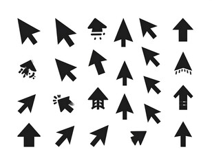 Various computer mouse cursors