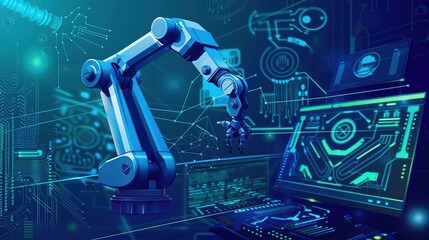 AI Equipment R&D Business Backgrounds: Futuristic, Tech-Focused Visuals for Showcasing Innovation in Artificial Intelligence Research & Development
Highlight the cutting-edge spirit of AI innovation