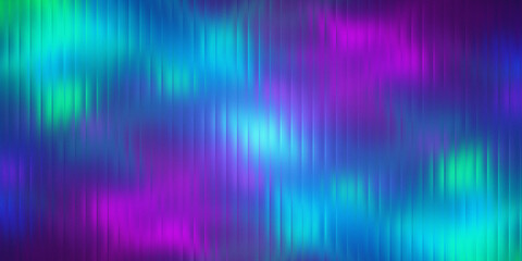 Abstract digital background with vibrant glowing neon hues of blue purple and green creating a mesmerizing pixelated pattern for digital art and design