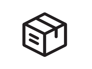Packaging symbols icon crafted with clean and minimal vector design