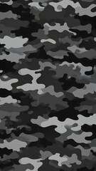 Abstract grayscale camouflage pattern (13)
