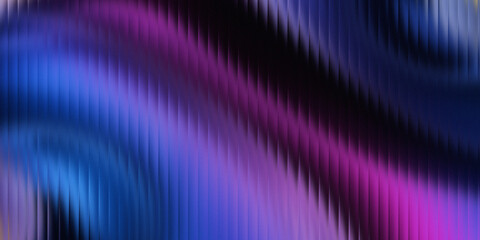 Vibrant abstract digital art with flowing lines of deep blue and rich purple hues creating a dynamic and energetic visual composition.