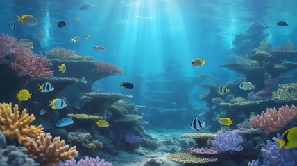 Fototapeta premium Underwater Kingdom