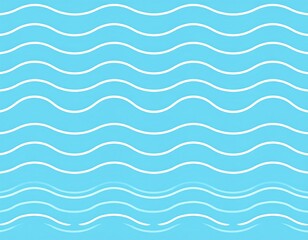 Simple repeating wave pattern