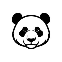 Fototapeta premium panda bear vector illustration